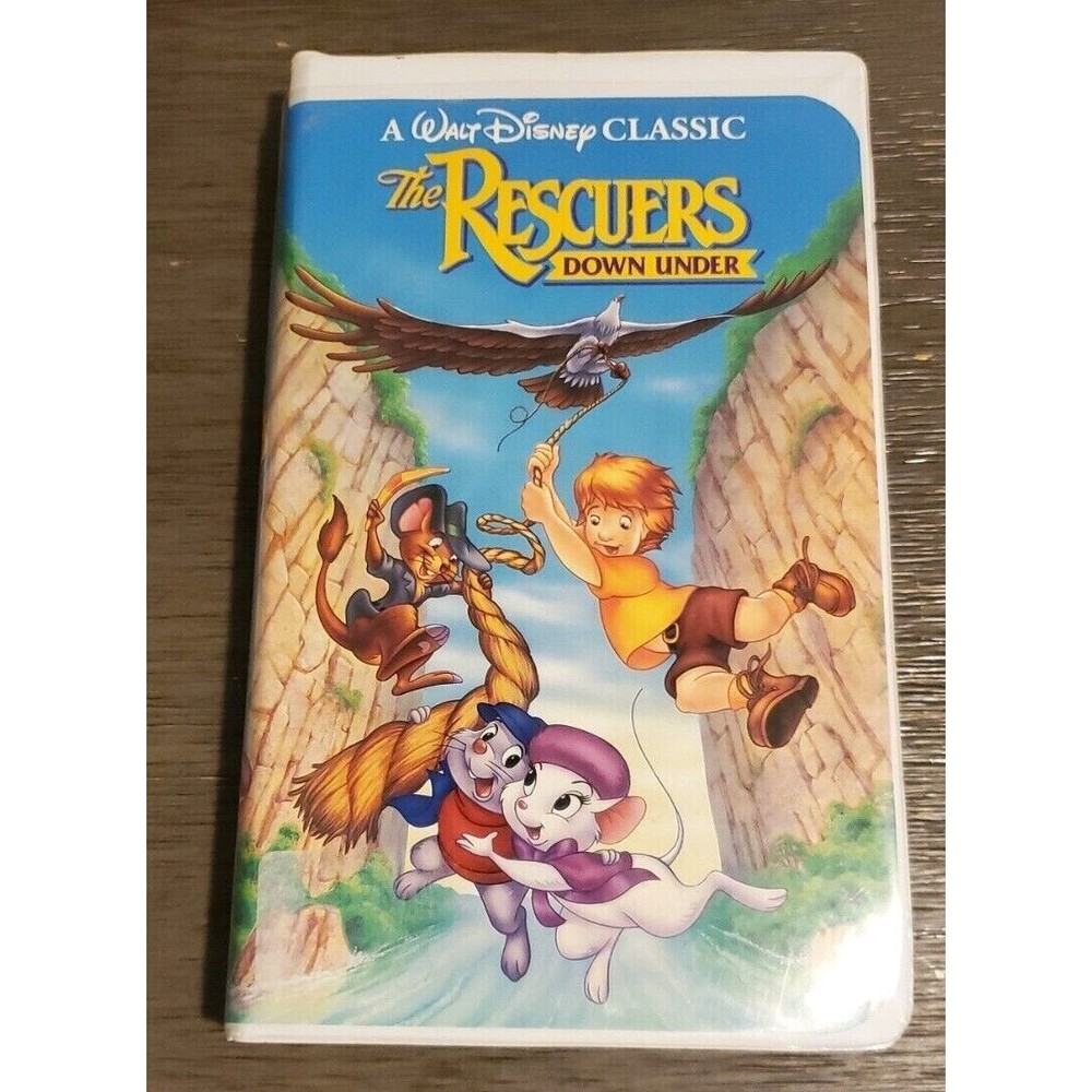 The Rescuers Down Under Black Diamond (VHS, 1991)